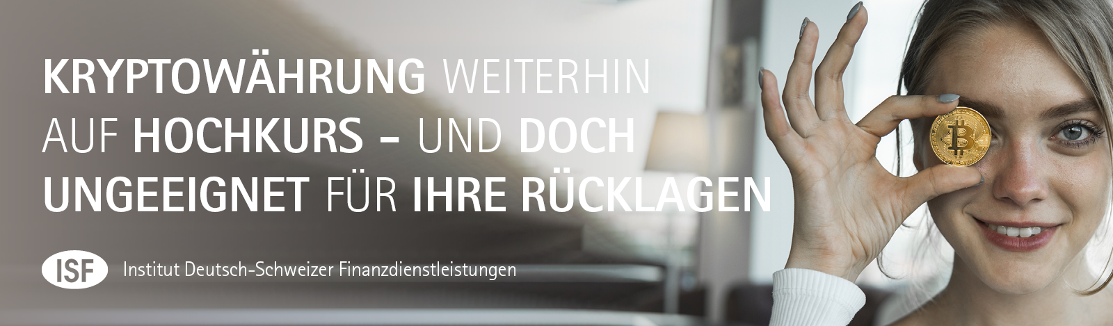 Kryptowährung weiterhin auf Hochkurs - und doch ungeeignet für Ihre Rücklagen